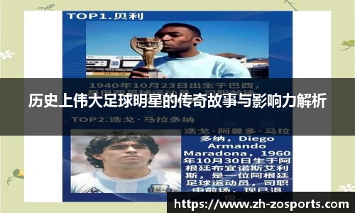 历史上伟大足球明星的传奇故事与影响力解析